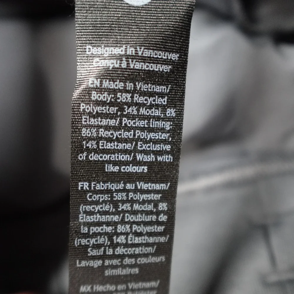 Lululemon Pants Mens Medium Grey Relaxed Fit French Terry Jogger Sweatpants